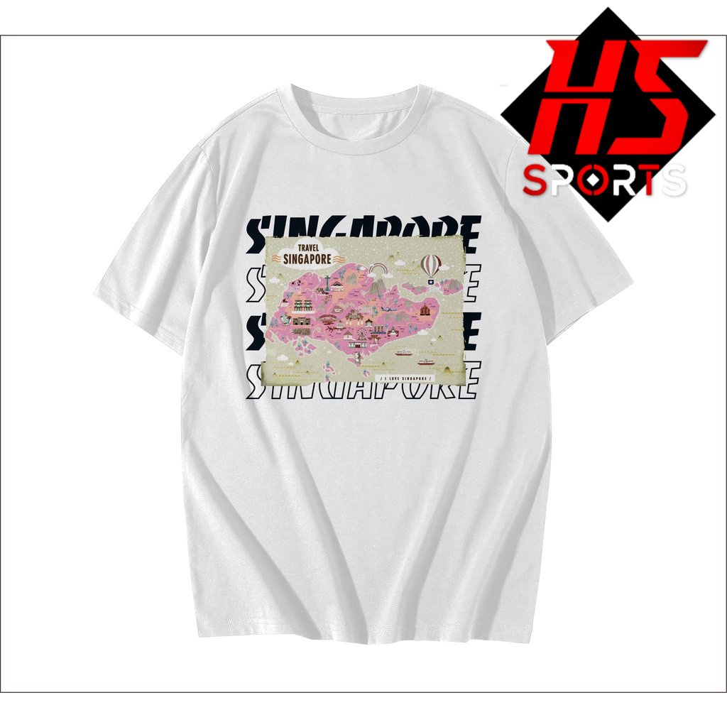 KAOS OLEH - OLEH SINGAPORE - BAJU SINGAPORE - TSHIRT OLEH OLEH SINGAPORE 2