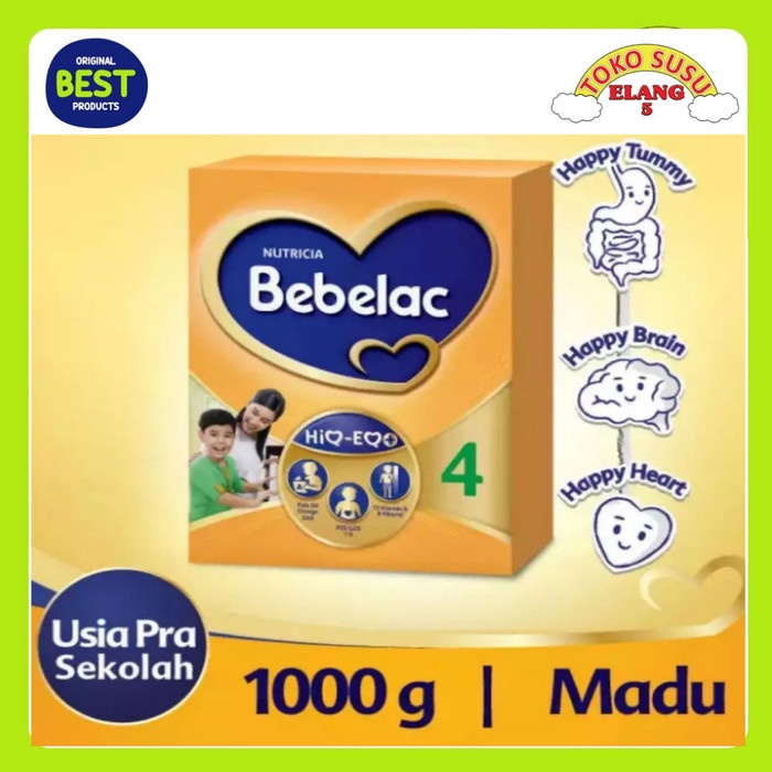 

[ COD ] BEBELAC 4 (3-6 tahun) MADU 1000 gr