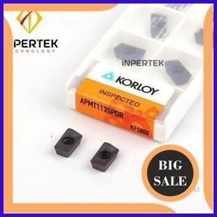 perkakas Insert APMT 1135 PDR KF800 KORLOY Insert Milling APMT 11 35 APMT11 1F3B23