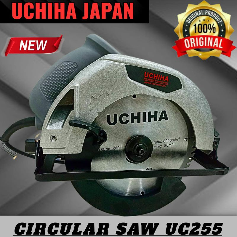 PROMO Uchiha MESIN GERGAJI POTONG KAYU CIRCULAR SAW Uchiha SERKEL