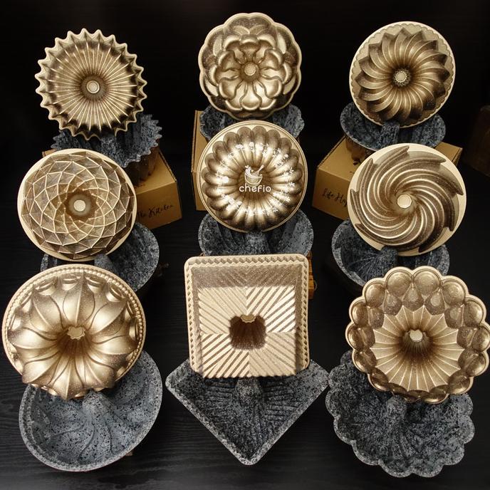 Chefio Loyang Premium Granite / Loyang Sultan / Loyang Butter Cake