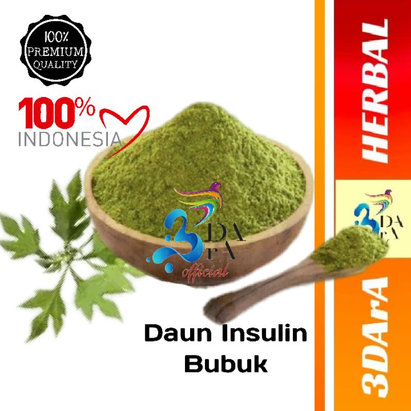 

Bubuk Daun Insulin 100gr Premium