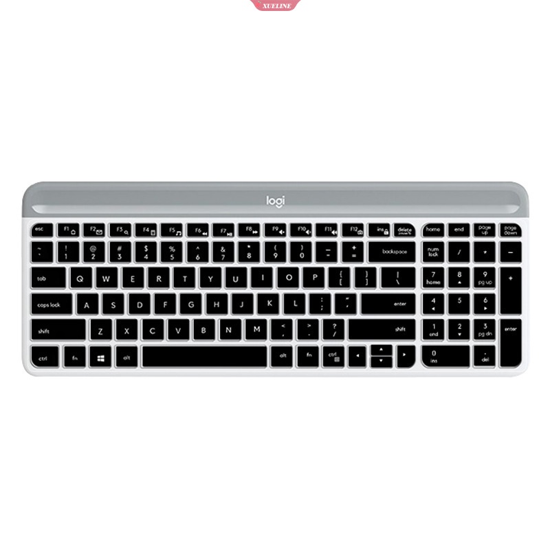 K580 Cover Keyboard Untuk Logitech K580 K470 MK470 Untuk Logi Set Transparan Silikon Pelindung Kulit Case Film Tipis Aksesoris [ZXL]