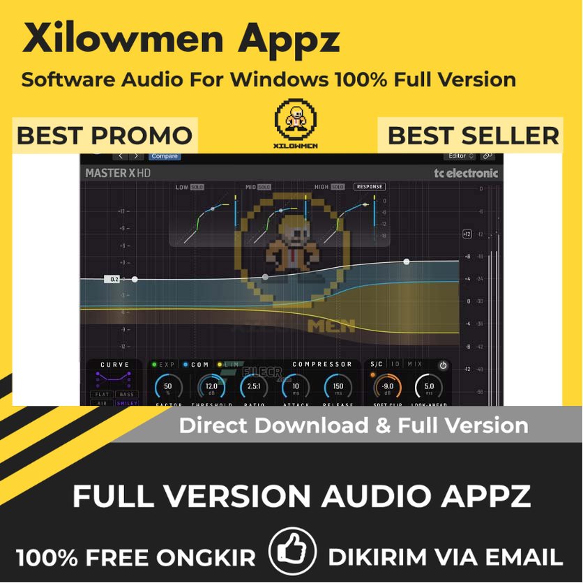 [Full Version] TC Electronic MASTERXHD Pro Lifetime Audio Software WIN OS