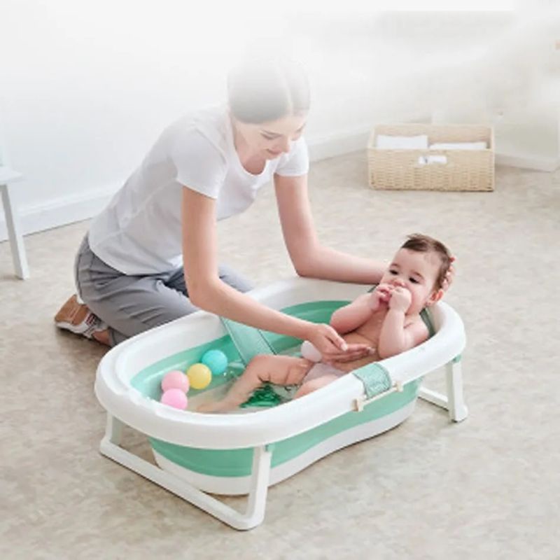 Matras Alas Mandi Bayi Model Jaring 0-24 bulan