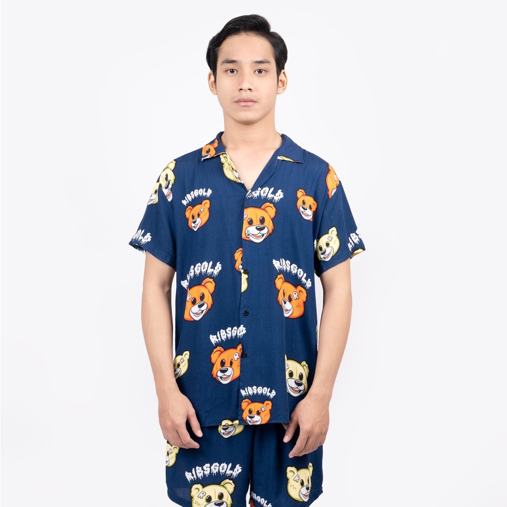 Ribsgold Kemeja Pria Set Akira