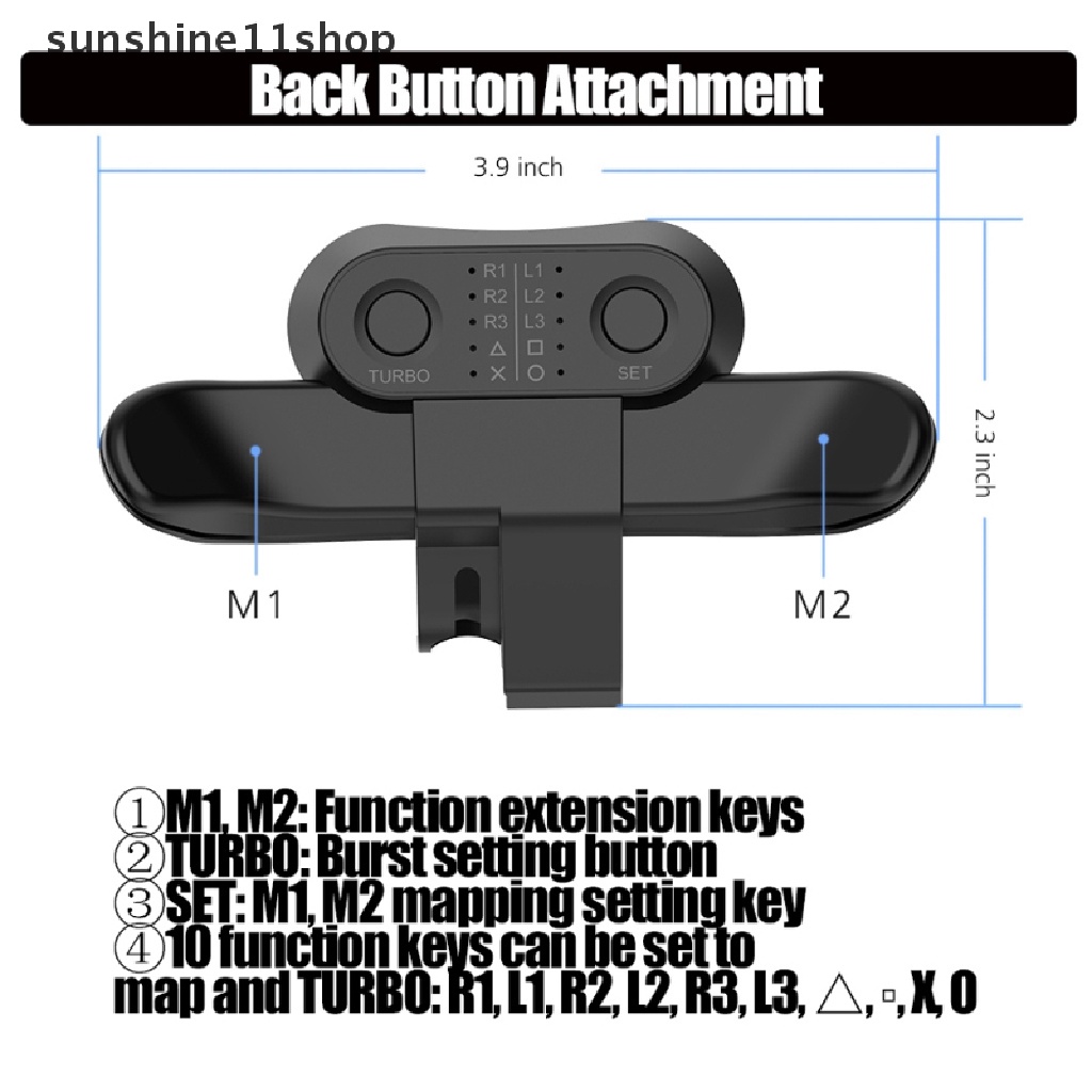 Sho Gamepad Attachment Joy Rear Adapter Untuk Aksesoris Controller Game PS4 N