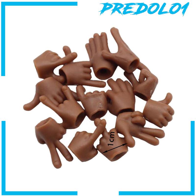[Predolo1] Boneka Miniatur Model Tangan Action Figure Pengganti Untuk Boneka Pretend Play