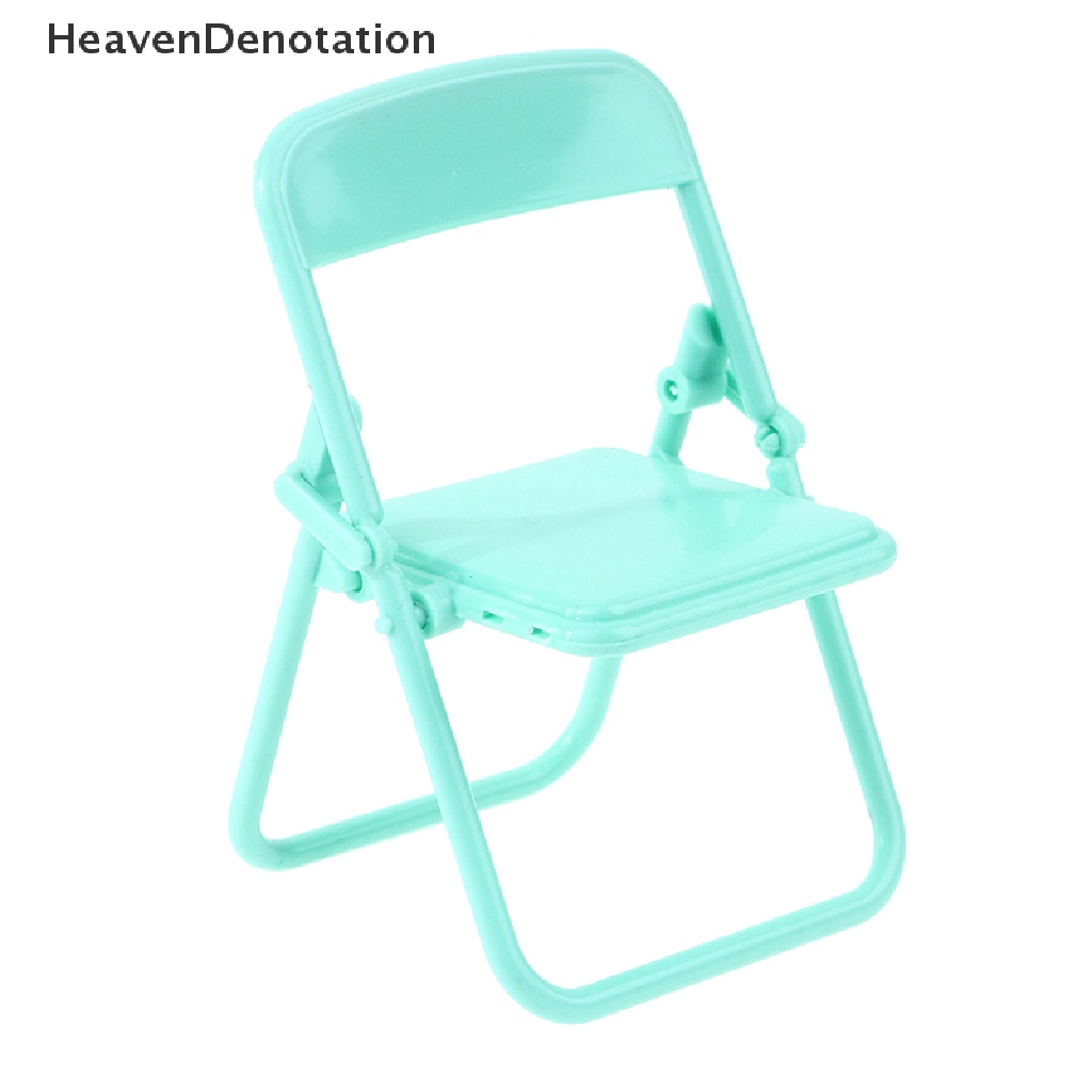 [HeavenDenotation] 1Pc Mini Chair 1: 12 Dollhouse Miniature Chair Armchair Folding Chair House Decor HDV