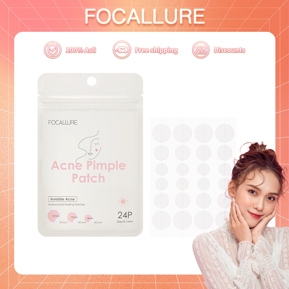 FOCALLURE Spot Patch Acne Treatment Day/Night Untuk Wajah FA186