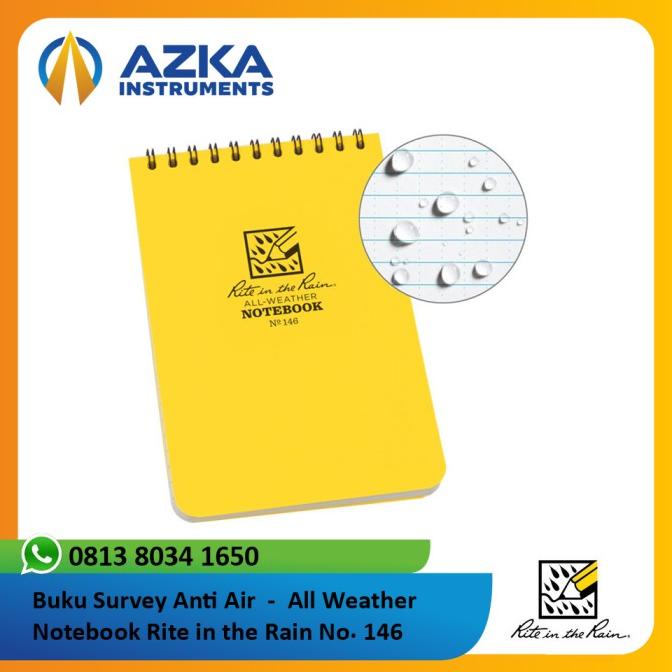 

Buku Lapangan Survey Anti Air - Rite in The Rain RR 146