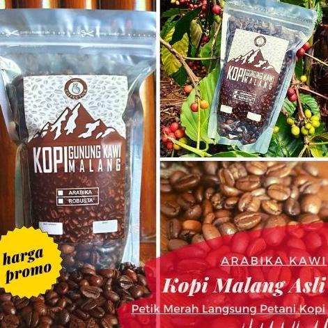 

H26 Kopi Arabika Arabica Gunung Kawi Malang Bubuk Murni Biji Asli 250 gr BEST SELLER ズ