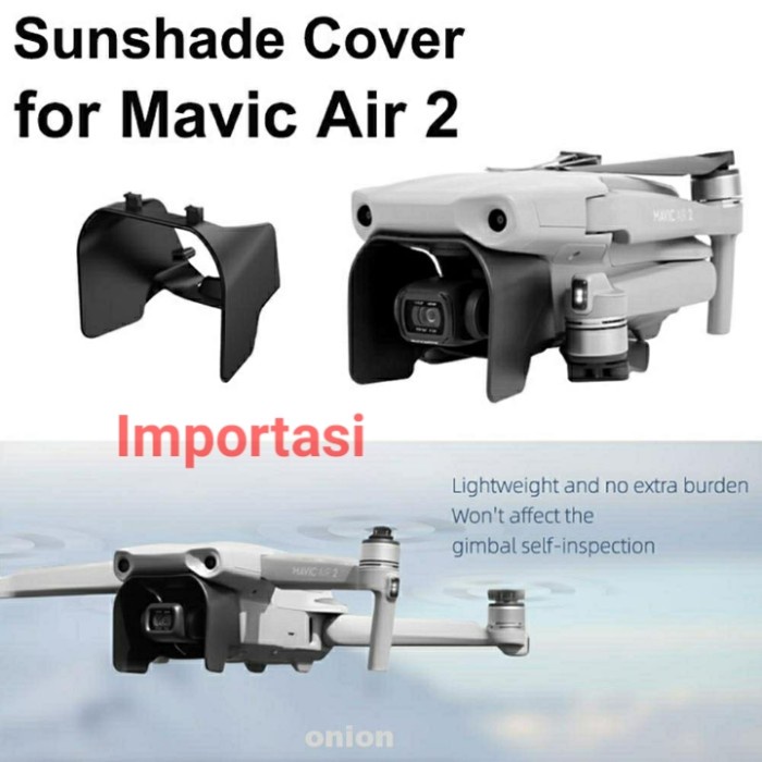 SUNNYLIFE Lens Hood Sunhood Gimbal Cover for DJI MAVIC AIR 2