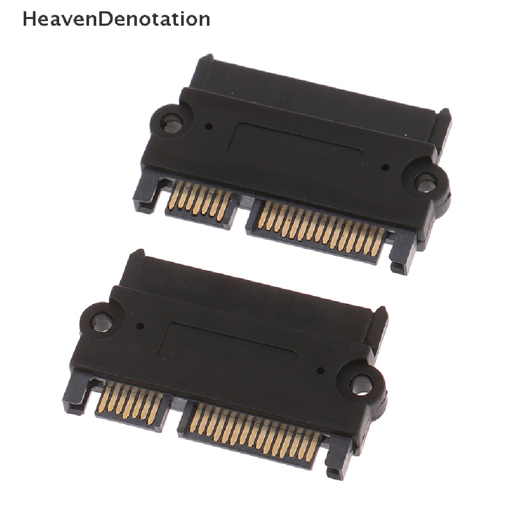 [HeavenDenotation] Konverter Adaptor Komputer Sudut Kepala Lurus Tahan Lama PC Portable High Quality HDV