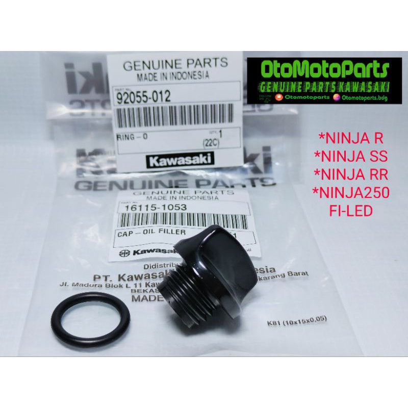 TUTUP OLI NINJA R SS RR N250 FI LED RR MONO ORIGINAL 16115-1053 92055-012