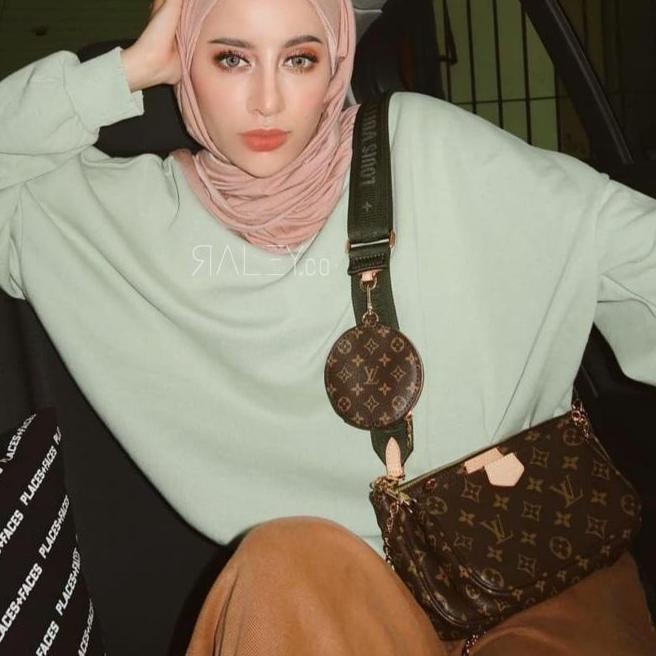 ♣ Pashmina Inner Tali Kaos Rayon Premium 2in1 (Pashmina + Ciput/inner) ✭