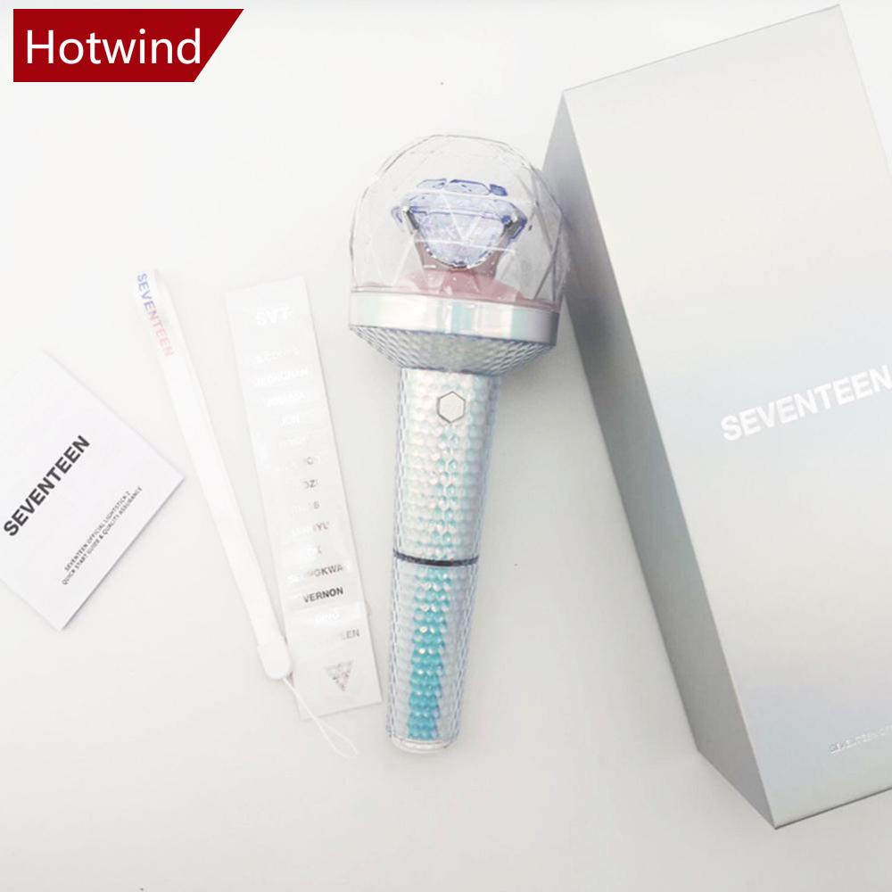 Hotwind KPOP SEVENTEEN CARAT BONG VER.2 Light Stick Album Konser Glow