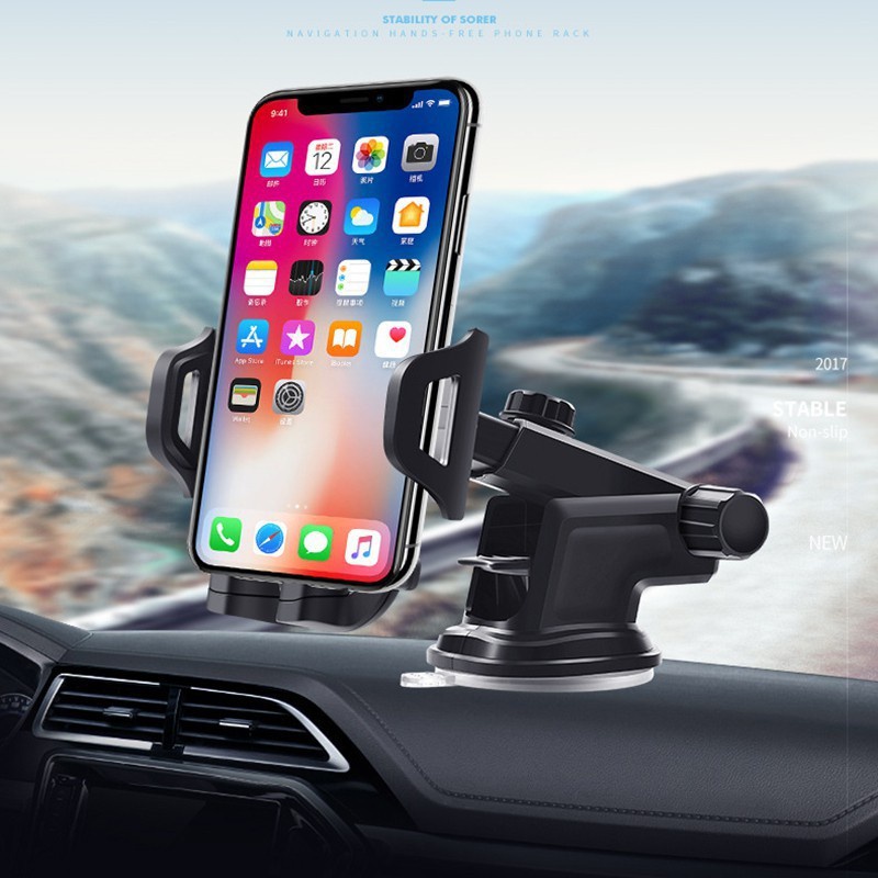 Holder Mobil Car Holder 360 Rotable /Holder Mobil Tempel / Car Stand Holder Handphone Universal HD09 HD-09 Car Holder Phone