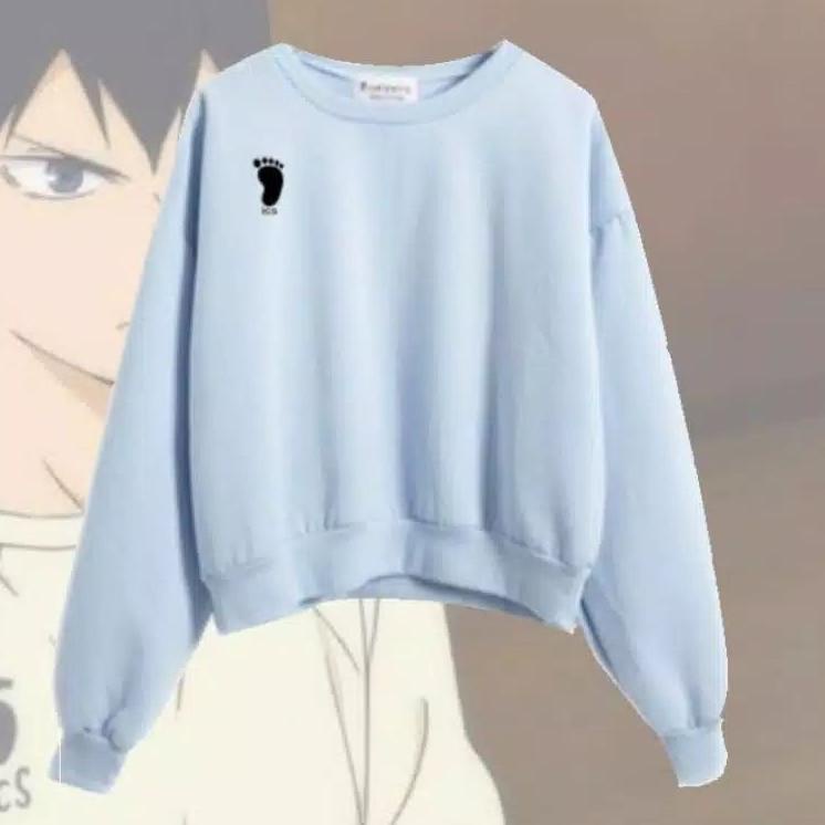 ✮ Sweater ICS Haikyuu Logo Bordir Kanan | Haikyuu Merchandise | Haikyuu Sweater | Anime Merchandise 
