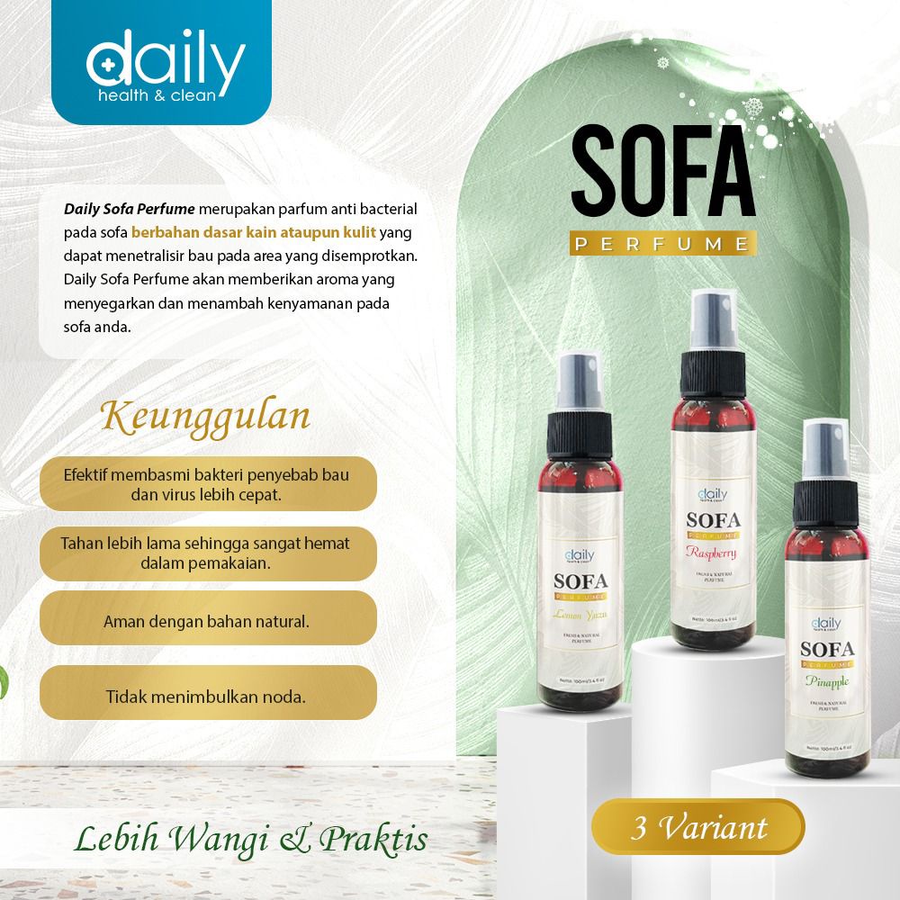 SOFA PERFUME DAILY ANTIBACTERIAL / SOFA PARFUM PENGHILANG BAU