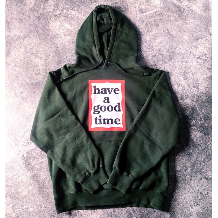 hoodie Have a good time / hagt red frame second original ( rare)