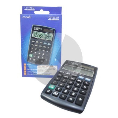 

Kalkulator 10 Digit Citizeiv CT 300 J Calculator