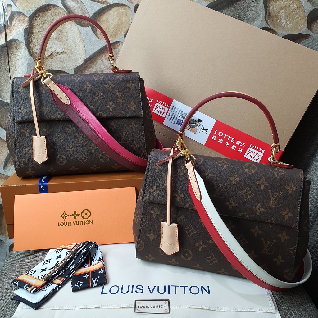 Jual Tas LV Louis Vuitton Cluny BB Beige Monogram Asli Ori Original -  Jakarta Utara - Nv Branded Bags