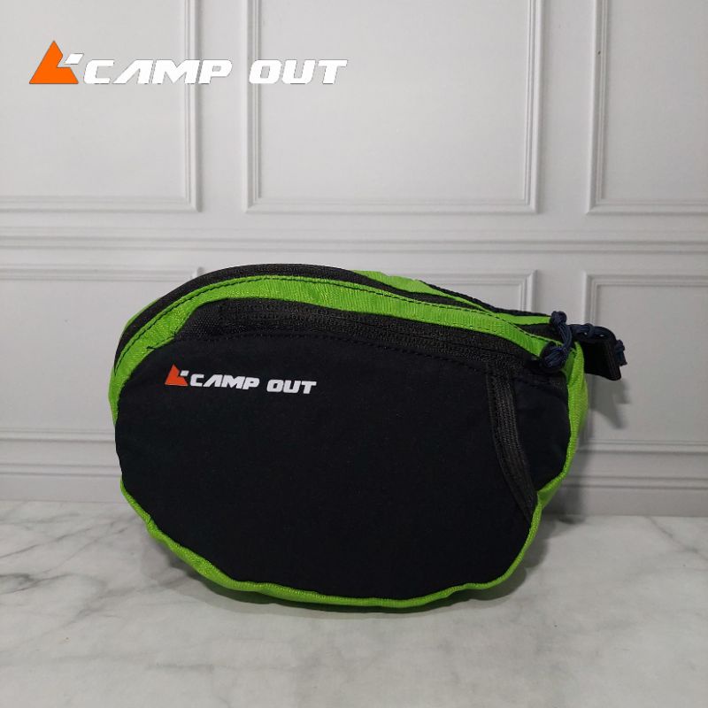 Camp Out Tas Pinggang - Waist Bag Pria Wanita - Sling Bag Outdoor Vuca