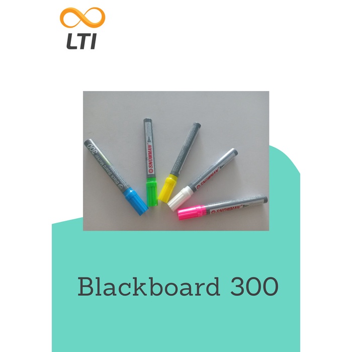 

BISA COD Snowman Spidol Blackboard / Black Board Marker 300 BARU - LUSIN