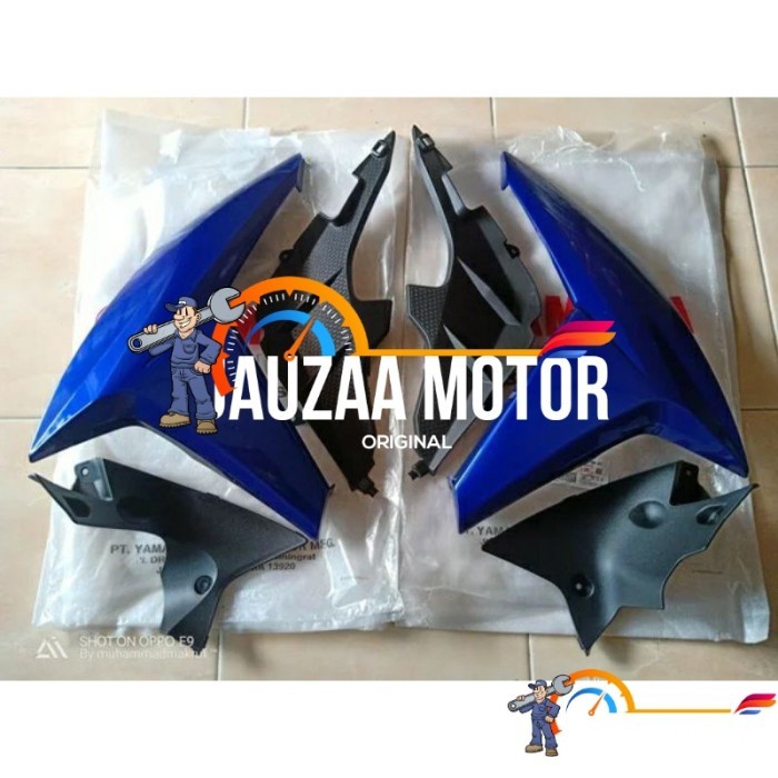 SAYAP TANGKI VIXION NVA ADVANCE BIRU SET Original Yamaha