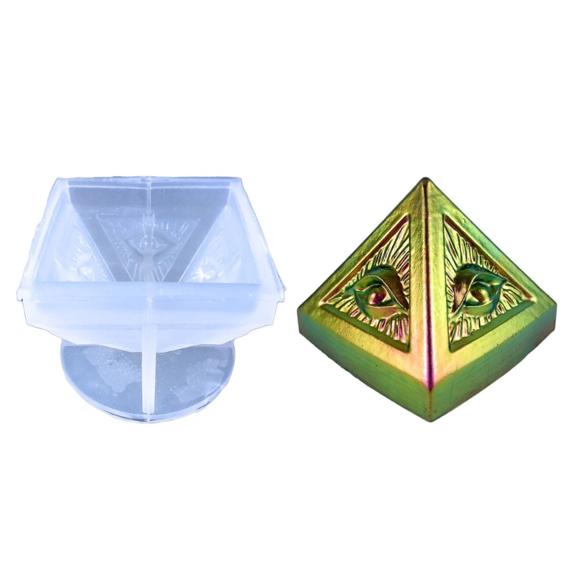 Siy Cetakan Evil Eyes for Making, Cetakan Epoxy Evil Eyes for Resin Casting, Cetakan Ornamen Meja