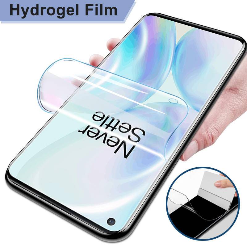 5pcs Untuk OnePlus 8 8T 9 9E 9R 9RT 10 10R 10T Pro Lite Full Cover Hydrogel Film Pelindung Layar Untuk OnePlus Nord Ce2 2T N10 N100 N20 N200 SE Lite 5G