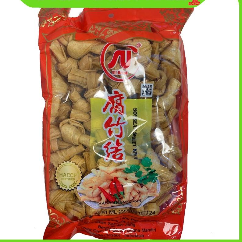 

▼ Soybean Sheet Knot / Kembang Tahu Pita 300 gr / SU Brand ➯