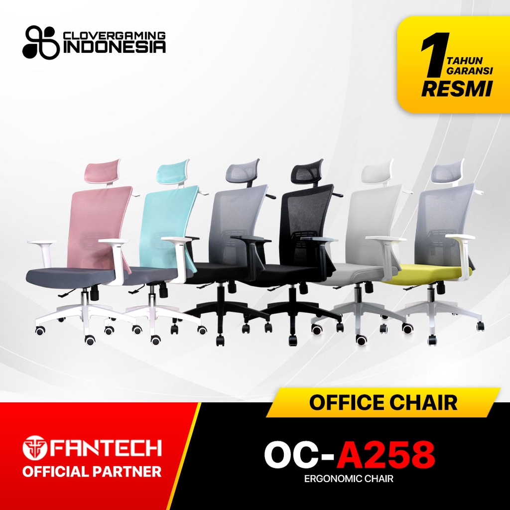 Fantech Kursi Kerja Kantor OCA258 / OC-A258 Premium Office Chair