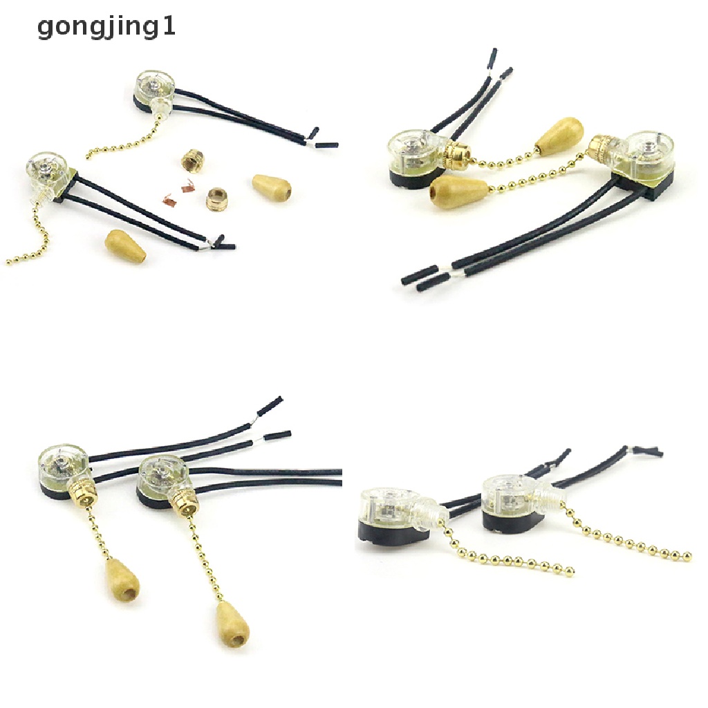 Ggg Kipas Angin Plafon Universal Lampu Dinding Pengganti Pull Chain Cord Switch Control ID