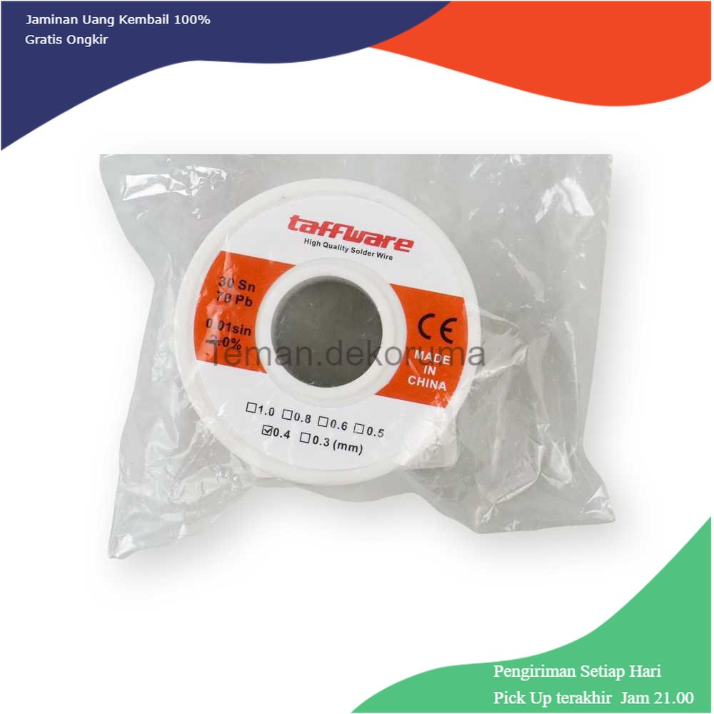 TD - SKL Taffware Kawat Timah Solder Sn30/Pb70 50gr