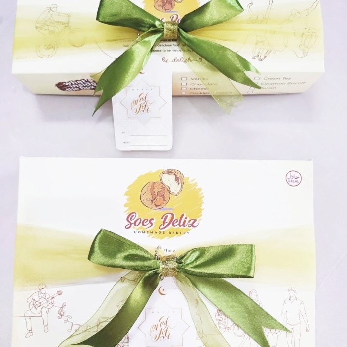 

HAMPERS LEBARAN PARCEL - isi 5 soes