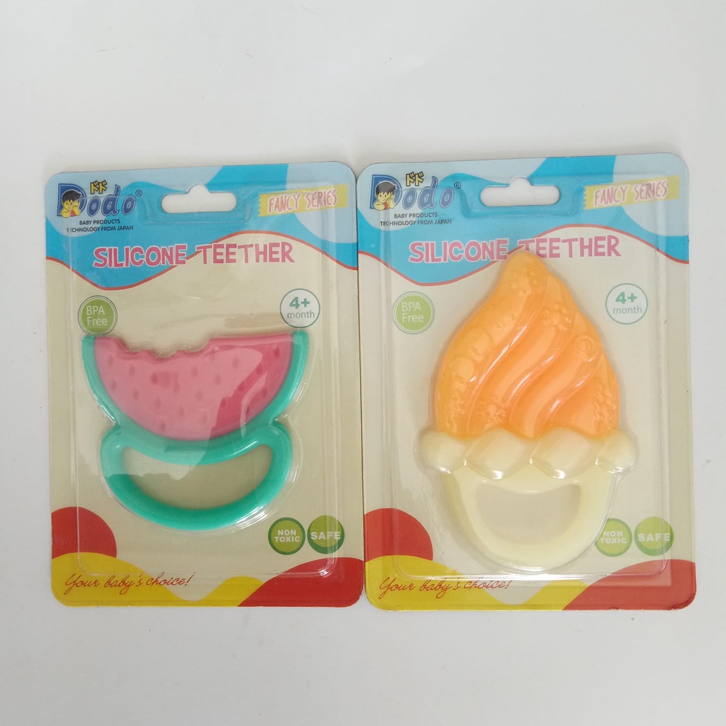 Dodo Silicone Teether (Gigitan Silikon Bayi)