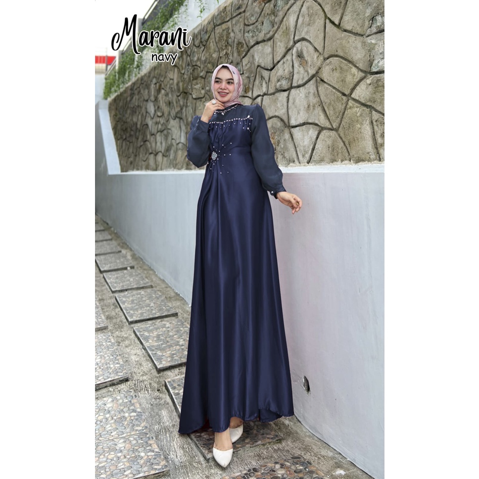 MARANI Gamis kondangan gaun pesta muslimah