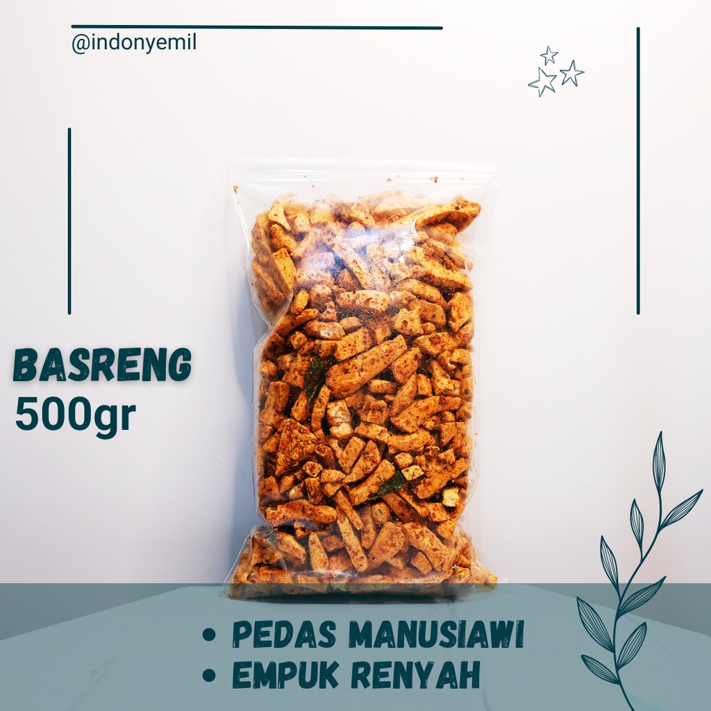 

500gr BASRENG - EMPUK RENYAH - PEDAS DAUN JERUK