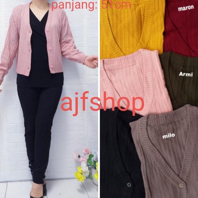 TERBARU CARDIGAN MUSLIM CARDIGAN WANITA OUTER MUSLIM ATASAN RAJUT BERKUALITAS