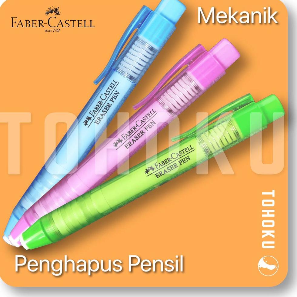 

D36 Penghapus Pensil / Mekanik - Faber Castell Pen Eraser TREND TERKINI ⇢