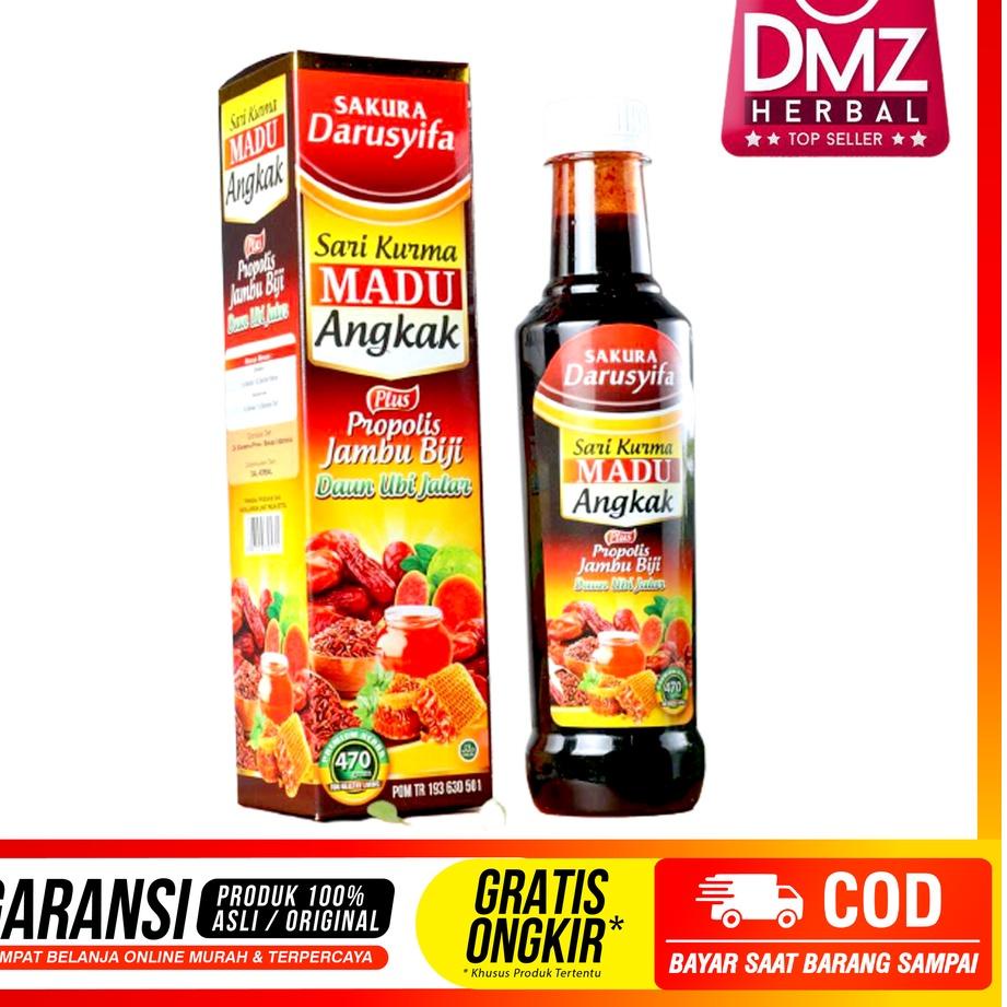 

♠ Sari Kurma Angkak SAKURA Darusyifa 470 ml Original ○