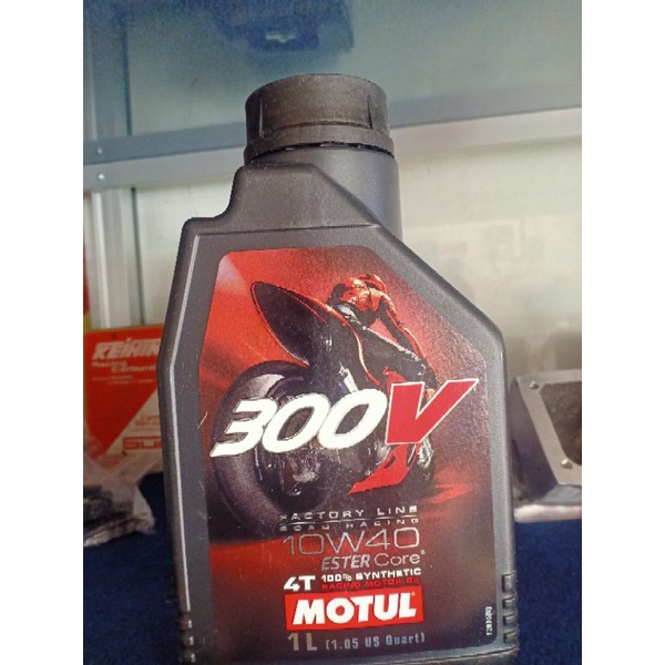 OLI MOTUL 300V 10/40 BUAT OLI MESIN