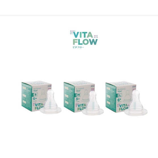 Vitaflow Silicone Nipple | Dot Ulir