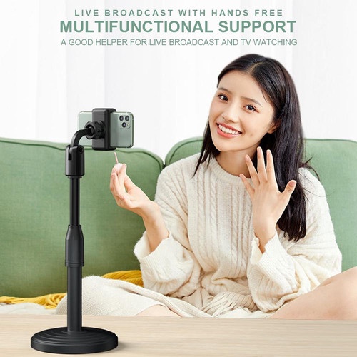 HD25 Stand Holder HP Handphone Penyangga Broadcasting Putar 360 Desktop / Holder Phone Stand HD 25