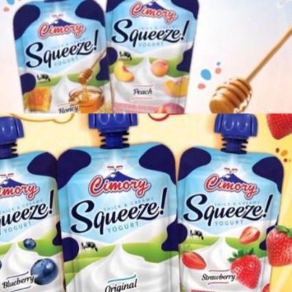 

✯ CIMORY Squeeze Yogurt Pouch 120gr (6 pcs) ♪