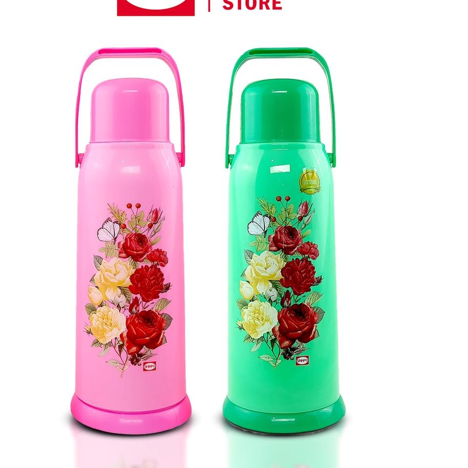 SHINPO SPO-SIP-511 Thermos Air Panas & Dingin Kapasitas 2 L Volcano Hijau dan Pink