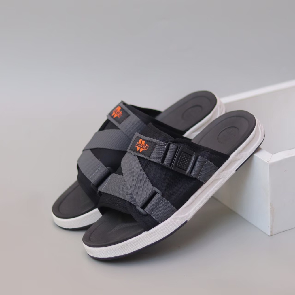 Sandal pria outdor-sandal slop pria tali- sandal wanita pria slide slop sliper webing distro kekinian A004 sandal indian pria
