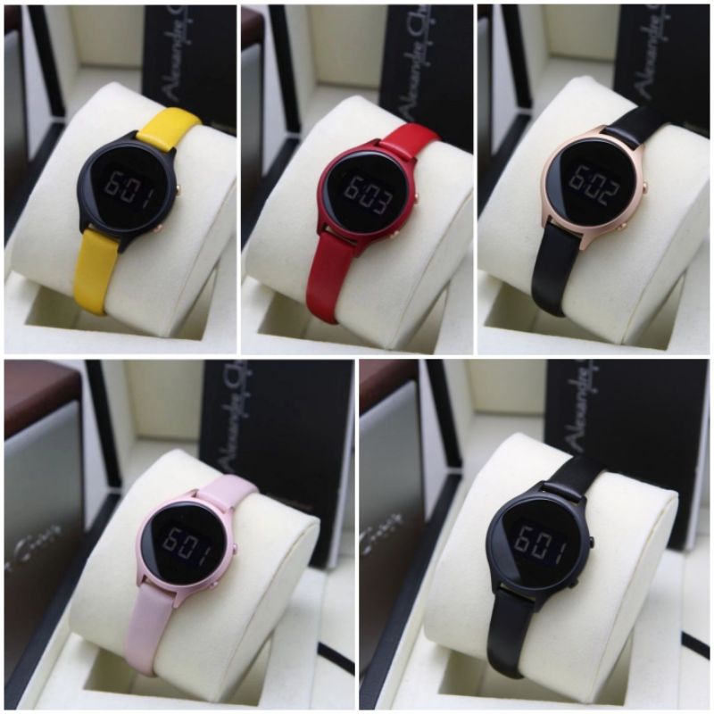 ALEXANDER CHRISTIE AC 9379 KULIT JAM TANGAN WANITA AC 9379 ORIGINAL